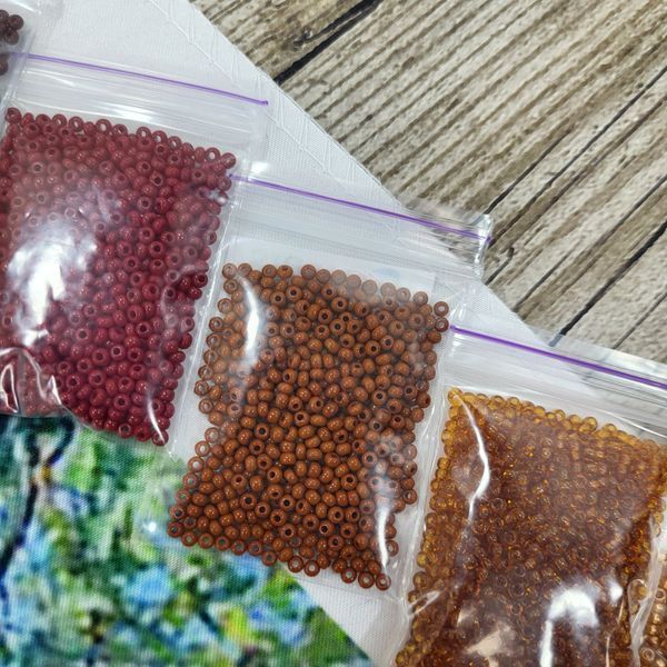 ЗПН-034 Sunflowers (39*39 cm), bead embroidery kit of the picture