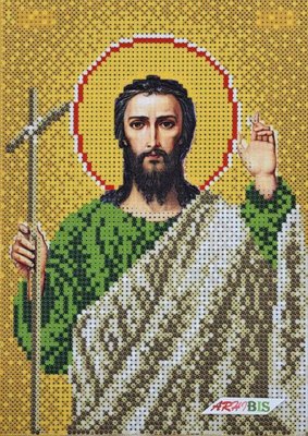 А171 Святий Іоан (Іван, Іоанн), набір для вишивки бісером ікони А171 фото