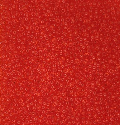 90050 чеський бісер Preciosa 10 грам прозорий червоний яскравий Б/50/0762 фото