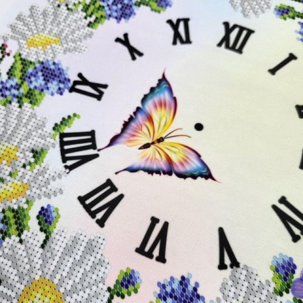 Годинник 006 Ромашки набор для вышивки бисером часов Годинник 006 фото