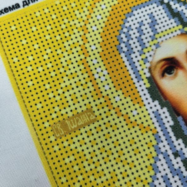 А121 Свята Іоанна (Жанна, Яна), набір для вишивки бісером іменної ікони АБВ 00017657 фото