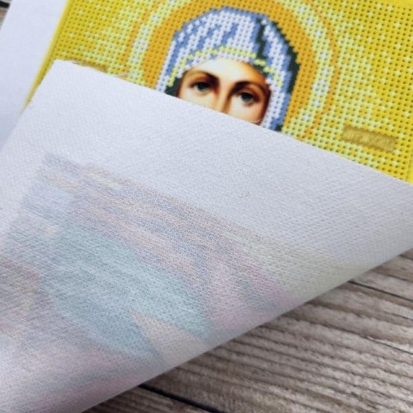 А121 Святая Иоанна (Жанна, Яна), набор для вышивки бисером именной иконы АБВ 00017657 фото