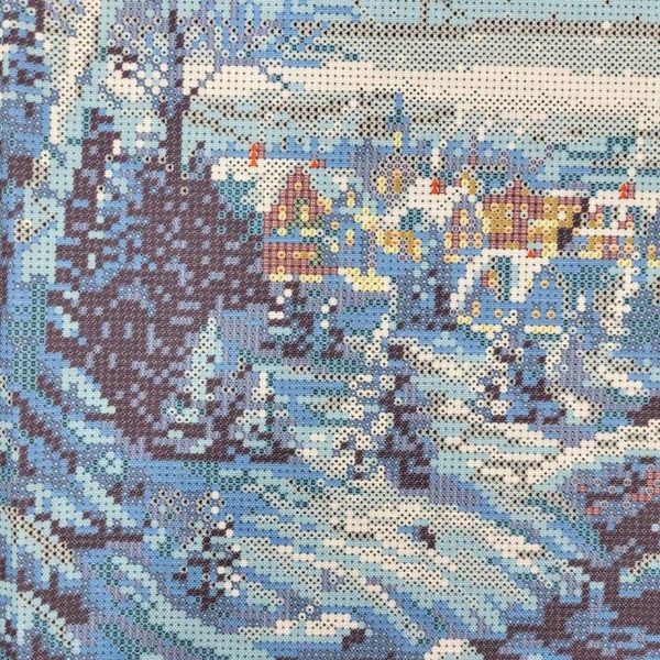 НИК-1263 Зимова прогулянка, набір для вишивання бісером картини nik-1263 фото