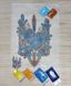 Ф-052 Птички Украины, набор для вышивки бисером на водоростворимом флизелине Д-Ф-052 фото 1
