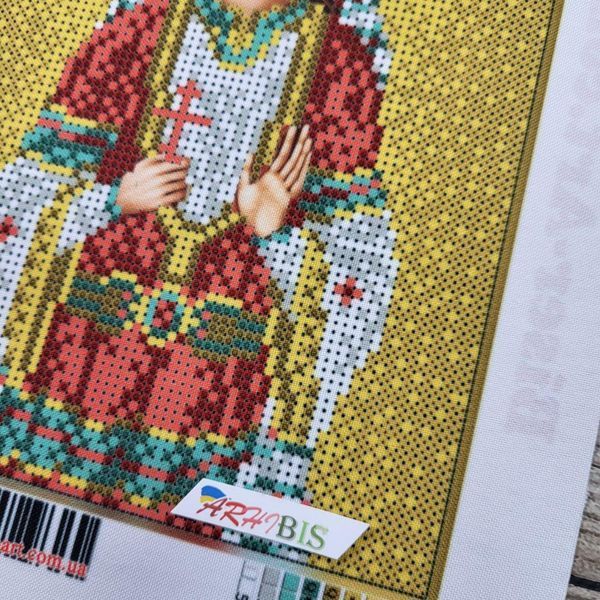 В189 Святая Злата (15*21 см), схема для вышивки бисером именной иконы схема-ба-В189 фото