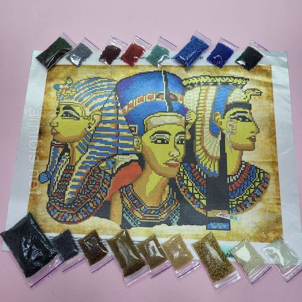НИК-9737 Egypt (29*39 cm), bead embroidery kit of the picture