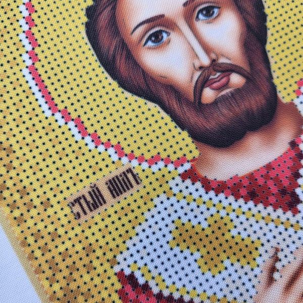 А128 Святой Тимофей, набор для вышивки бисером именной иконы АБВ 00017415 фото