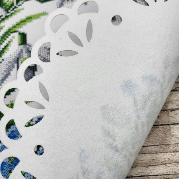 3535002 Snowdrops (35*35 cm), bead embroidery blank of the napkin