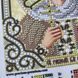ЖС-5033 Saint Olga in pearls and gold (13*17 cm), bead embroidery pattern of the icon