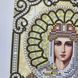 ЖС-5033 Saint Olga in pearls and gold (13*17 cm), bead embroidery pattern of the icon