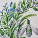 3535002 Snowdrops (35*35 cm), bead embroidery blank of the napkin