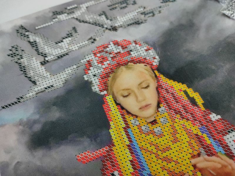 2534 My Ukraine (25,1*20,4 cm), bead embroidery kit of the picture