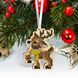 КНІ_міні_107 Рождественские оленята набор для вышивки бисером по дереву АБВ 00119941 фото 6