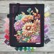 Шоппер_717 Dahlia Bouquet (32,5*39 cm), bead embroidery kit of the tote bag