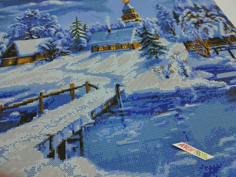 ТП018 Сказочная зима, набор для вышивки бисером картины ТП018 фото