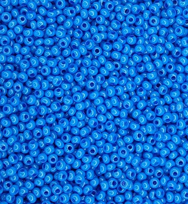 16136 чешский бисер Preciosa 10 грамм жемчужный синий Б/50/0208 фото