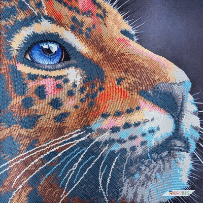 ТА-019 Преданность, набор для вышивки бисером картины с леопардом ТА-019 фото