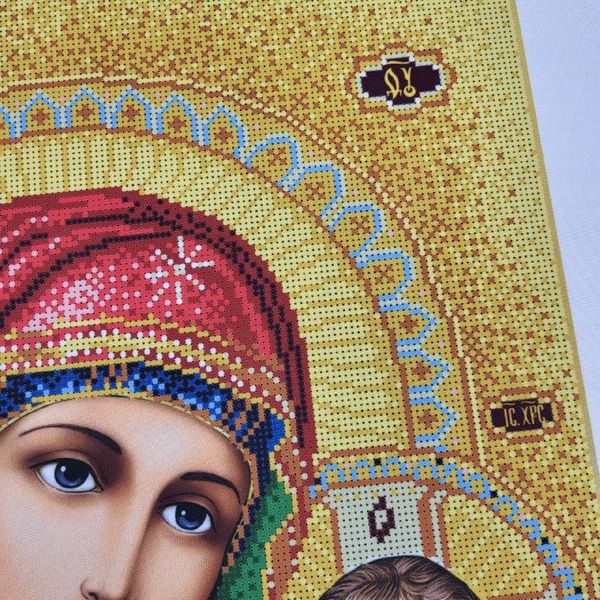 3051 Божа Матір Казанська, набір для вишивки бісером ікони 3051 фото