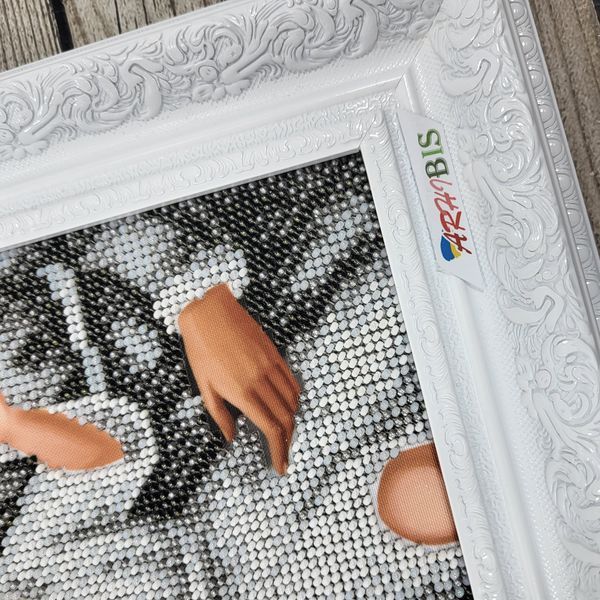 "Святое семейство" икона вышитая бисером А4Р_123/ВКА фото