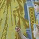 А3036 Богородиця з ангелами у золоті, набір для вишивки бісером ікони А3036 фото 6