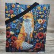 Tote bag_624 Red Fox (38*42 cm), bead embroidery kit of the tote bag