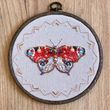 BN-005 Butterfly, bead and thread embroidery kit