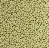 03251 Czech Preciosa beads 10 grams ceramic light olive