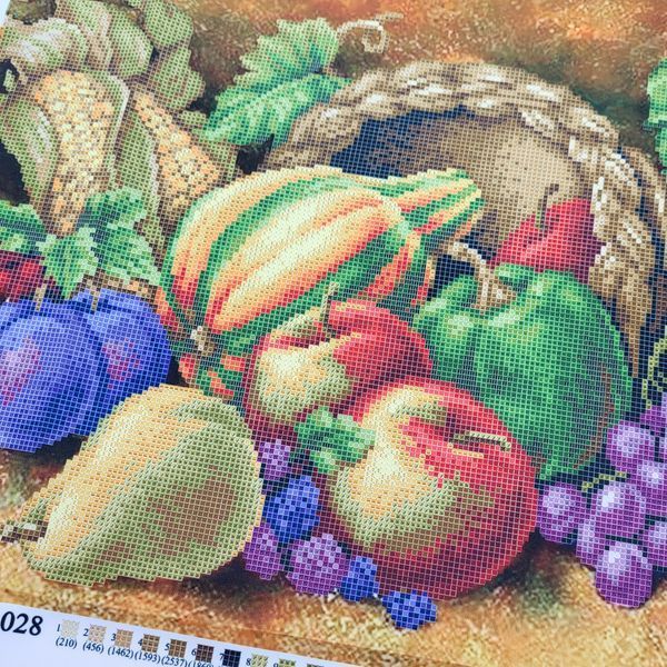 ZPN-028 Horn of Plenty (40*55 cm), bead embroidery pattern of the picture