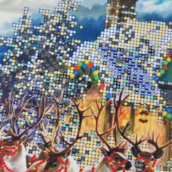 СЛ-3452 Once Upon a Christmas, набор для вышивки бисером картины СЛ-3452 фото