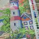 ТМ-122 Lighthouse (15*20 cm), bead embroidery pattern of the picture