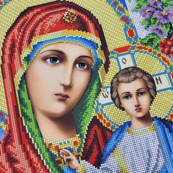 А3018 Богоматір Казанська (40*60 см), схема для вишивки бісером ікони схема-ба-А3018 фото