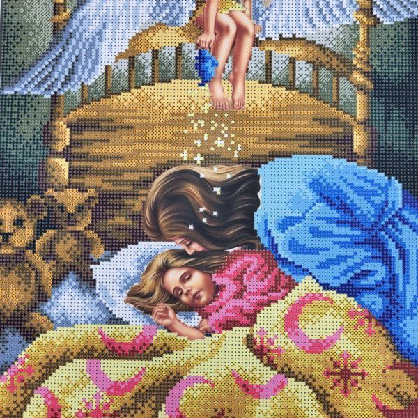 В641 Фея сну (30*42 см), схема для вишивання бісером картини схема-ба-В641 фото