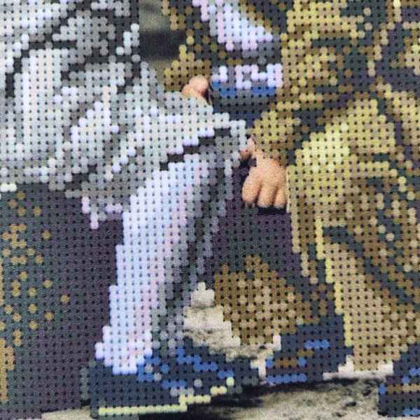 Т-1338 Little Travellers (25*27 cm), bead embroidery pattern of the picture