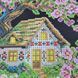 Шоппер_650 Spring - a Book and a House (38*42 cm), bead embroidery kit for a tote bag