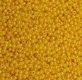 17183 чеський бісер Preciosa 10 грам алебастровий жовто-помаранчевий Б/50/0258 фото