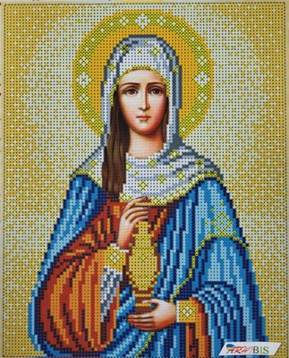 А459 Святая Мария Магдалина, набор для вышивки бисером именной иконы А459 фото
