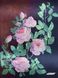 ТК-075 Рожева гілка троянд, набір для вишивання бісером картини ТК-075 фото 1
