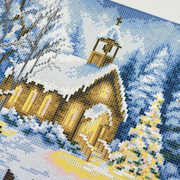ЗПНМ-007 Зимова казка (30*40 см), схема для вишивання бісером картини схема-зп-ЗПНМ-007 фото