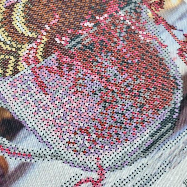 2480 Pink Dessert (21*29 cm), bead embroidery picture kit