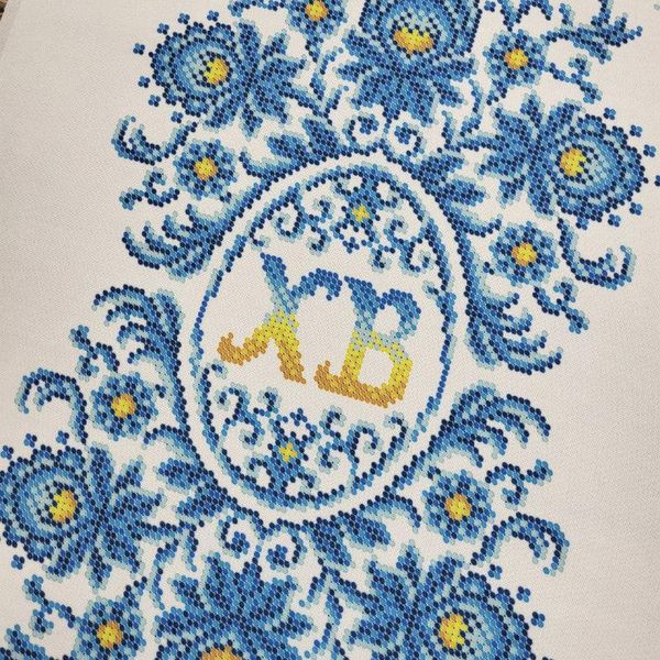 БР 0077 Великодній рушник з українською символікою набір для вишивки бісером БР 0077 фото