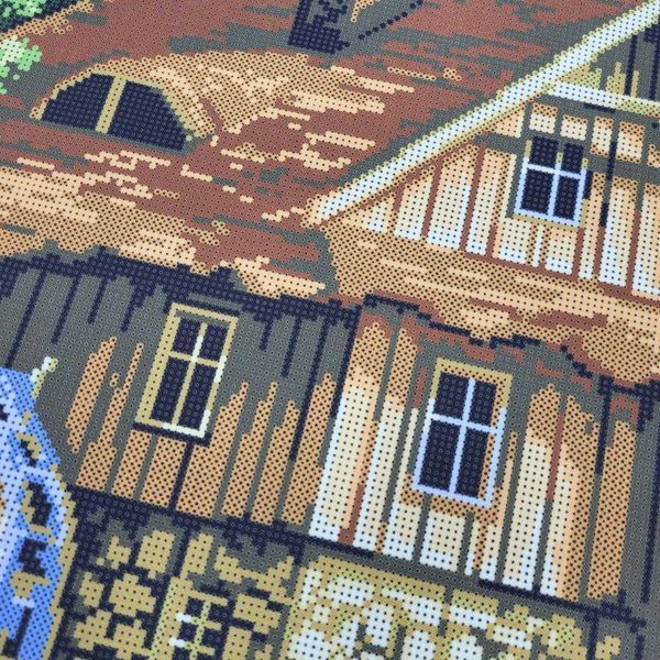 4007 Будинок у лісі (45*75 см), набір для вишивки бісером 4007 фото