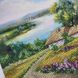 А4-К-1347 Дніпровський пейзаж, набір для вишивки бісером картини А4-К-1347 фото 4