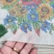 Ф-009 Польові квіти з колосками, набір для вишивки бісером по водорозчинному флізеліну Д 01214 фото 4