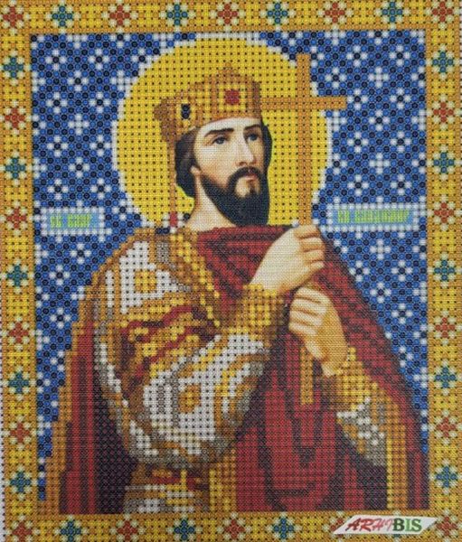 448-94512 Святий благовірний князь Володимир, набір для вишивання бісером ікони 448-94512 фото