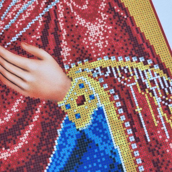3057 Our Lady of the Seven Arrows (40*60 cm), bead embroidery kit of the icon