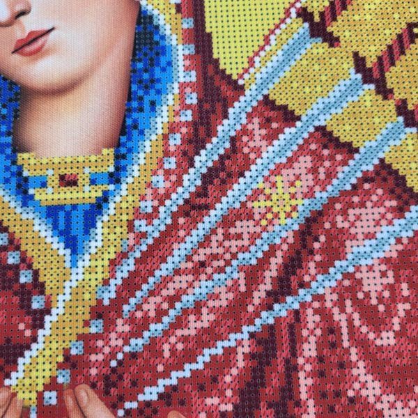 3057 Our Lady of the Seven Arrows (40*60 cm), bead embroidery kit of the icon