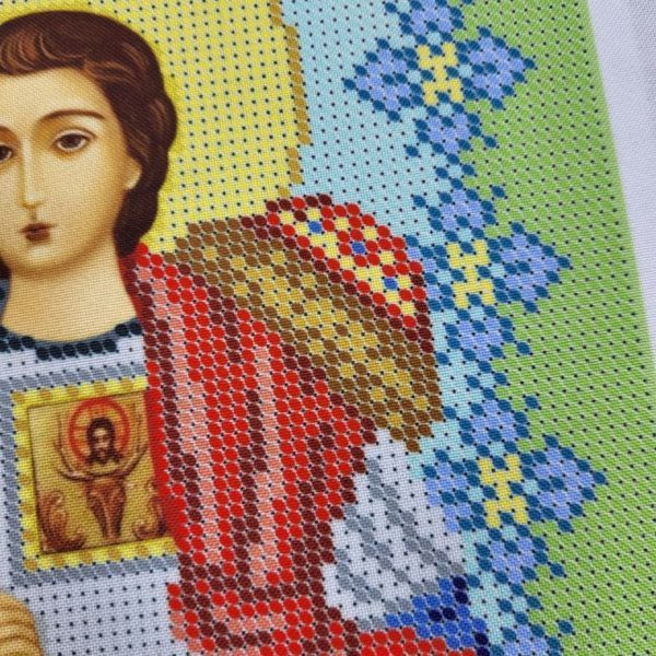 БСР-4158 Saint Eustathius (Ostap) (19*23 cm), bead embroidery pattern of the icon
