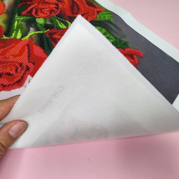 3413 Семь роз, набор для вышивки бисером картины Д 01342 фото