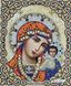 ЖЛ-4701 Богородица Казанская в жемчуге и кристаллах, схема для вышивки бисером иконы схема-бл-ЖЛ-4701 фото 1
