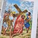 В689 Симон из Киринеи помогает Иисусу нести крест (Крестный путь), набор для вышивки бисером В689 фото 6
